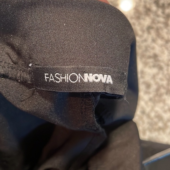 Fashionnova Stretch Mesh Leggings Woman's Size S - Picture 7 of 8